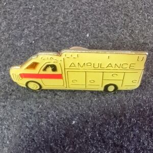 Ambulance Lapel Hat Jacket Pin Medical Medic Tack ER Hospital Emergency Nurse
